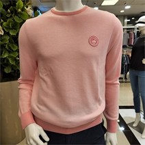 [슈페리어] 봄 가을 입기좋은 컬러감 있는 슈페리어 남성 골프 라운드 스웨터 S0Z2101 인천논현, 105, 핑크