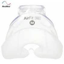 양압기 코골이양압기 테이프 방지밴드ResMed AirFit N20 코 마스크 인공 호흡기 슬리핑 전용 액세서리 비강, 01 S