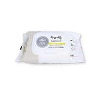 ▶Arianycos◀ Arianycos▶ 물티슈 사무실물티슈 먼지청소 손세정제 워터티슈, ▶Arianycos◀ 하늘선물 물티슈 (80매 캡형)