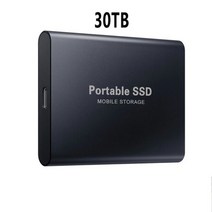 신제품 고속 외장 하드 드라이브 2023 GB 1TB 2TB 4TB 8TB USB3.1 500 인치 휴대용 SSD 16TB 디스크 노트북 PS4 용 2.5, 블랙 30TB