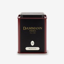 DAMMANN FRERES 프랑스 정품 다만프레르 브런치 티 틴케이스 100g, 1개