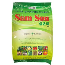 [한국농자재유통] 삼손이 입제(5KG) 친환경 동물성 유기비료 전작물용 (빠르고 오래갑니다 !)