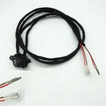자동차 인테리어 LED 웰컴 도어 라이트 케이블 와이어링 하네스 VW Golf MK5 MK6 7 MK7 7.5 Jetta Passat B, 한개옵션1, 01 Front door