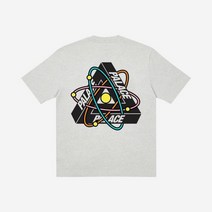 팔라스 트라이아톰 티셔츠 그레이 말 - 22FW Palace Tri-Atom T-Shirt Grey Marl 남성 반팔티셔츠