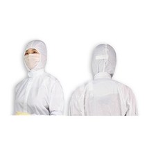 케이엠 방진 모자 제전모 무진모 크린룸 후드 H1, 화이트M
