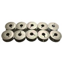 Cutex (TM) Brand 10 Aluminum Bobbins for Pfaff Powerquilter P3 Long Arm Quilting Machine null, 1, Cutex (TM) Brand 10 Aluminum B