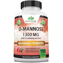 NATURALIFE 디마노스 만노오스 1300mg 100베지캡슐