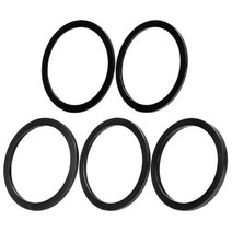 자전거부품 바텀 브라켓 5pcs 산악 자전거 플라이휠 와셔 하단 브래킷 축 가스켓 MTB 알루미늄 합금 자전거 허브 스페이서 가스켓 스페이서, YELLOW+프랑스