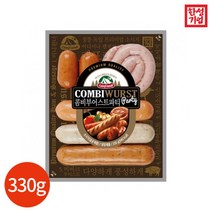 [한성] 기업 캠프렌즈 콤비부어스트 파티 330g x 2개, 상세 설명 참조
