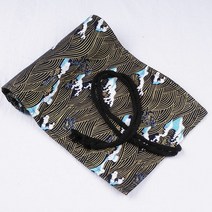 대바늘파우치 크로 셰 뜨개질 용품 바느질 주최자 스토리지 뜨개질 액세서리 니트 가방 크로 셰 뜨개질 가방 크로 셰 뜨개질 후크 케이스 바늘 케이스 2, 36 플러스 2 홀, 탄진하이랑