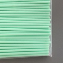 프린터부품 100 pcs PCB 보드 청소 면봉 클린 룸 린트 뾰족한 거품 팁 깨끗한 스틱 스티커, 01 green handle