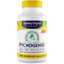 헬시오리진 피크노제놀 호팍사 캡슐 100mg 120정