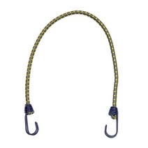 243939 bungee cord with hook latex 강한 탄성 수하물 로프 uv 저항 랙 화물 캠핑 rv 핸드 카트 타이 다운, 노란색