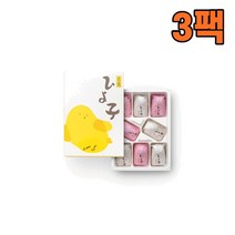 HIYOKO 히요코 만쥬 홍백 병아리 빵 8개입 일본직구, 3팩
