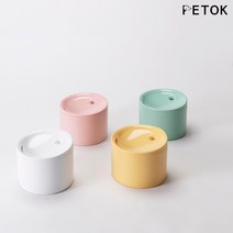 펫톡 파스텔 정수기, 화이트, 스퀘어