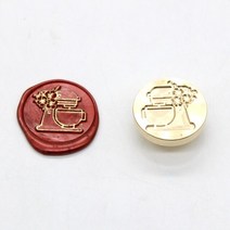 실링왁스세트 베이킹 왁스 인감 스탬프 빈티지 공예 씰링 헤드 카드 봉투 결혼식 초대장 선물 포장, 04 mixer