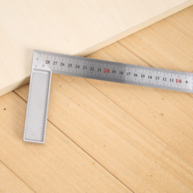 알루미늄 목공 스틸자 직각자 기억자 쇠자 30cm, 스틸직각자