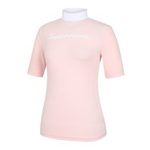 [테일러메이드] 여성 하이넥 반팔 티셔츠 TWTHK6150-411