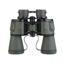 휴대용 고화질의 고배율 망원경 20X50 쌍안경 망원경, 50mm, 아미그린