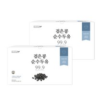 검은콩 순수 두유 국산콩 100% 185ml 20팩 2박스 총 40팩