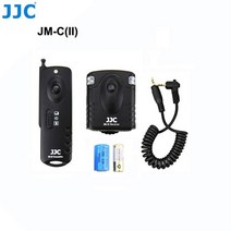 JJC 무선 원격 제어 캐논 EOS 60D 70D 77D 80D 90D EOS R8 R R6 RP M5 M6 Mark II 용 서브 미니 연결 기타 카메라, JM-CII
