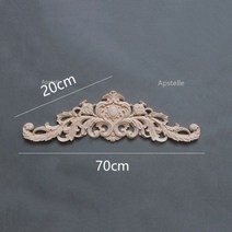 고무 나무 긴 꽃 조각 홈 장식 액세서리 도매 및 소매 공급, K5-70X20cm