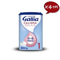 GALLIA 프랑스 분유 갈리아 혼합형 1단계 800g 4개세트, 4개