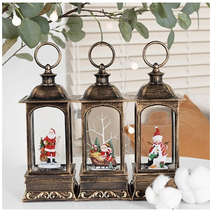 크리스마스 캐롤 랜턴 LED 워터볼 오르골 3type, 산타