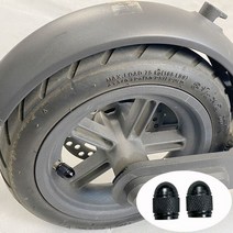 샤오미 Mijia M365 Ninebot ES 전기 스쿠터 그립 고정 기어 스케이트 보드 액세서리에 2 Pcs Anti-slip 고, 02 2 Pcs black