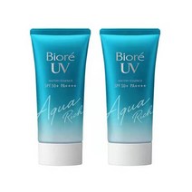 비오레 선크림 워터리젤 에센스 SPF50, 50g, 6개
