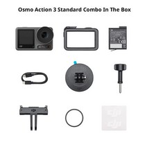 360도카메라 유튜브촬영카메라 DJI Osmo 액션 3 4K 초광각 FOV 160 분 최대 작동 시간 16m 155 ° 재고 있음, 없음, 4.Osmo ACTION 3 - With 256G SD