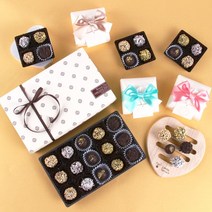 화이트데이 선물 수제 초콜릿 만들기 diy 세트_넛츠트러플, 없음