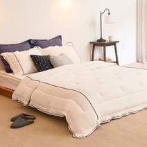 [자연미학] 더블라인 피그먼트워싱 베딩세트 SK