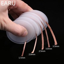 납땜 제거 브레이드 솔더 리무버 심지 와이어 1mm-2.5mm-4mm 1.5m 3m 용접 주석 빨판 케이블 리드 코드 플럭스 수리 도구 an, 2mm