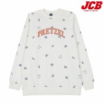 제이씨비 여아 전판나염 기모 맨투맨 JBK8O746GSI