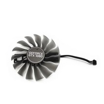 미션쿨러 미션오일쿨러 emtek palit gtx 1080 oc 슈퍼 제트스트림 그래픽 카드 냉각 팬용 95mm 팬 gtx1080 gpu 자동차, 푸른