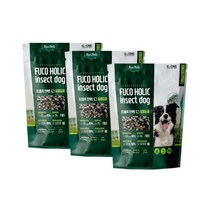후코홀릭 인섹트 도그 동애등에 소프트사료, 2.4kg, 3개