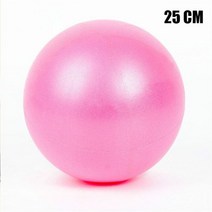 55/65/75/85/95 CM 요가볼 필라테스 피트니스 밸런스 볼 체조 임산부 배달 운동 피트니스 조산 PVC 볼, Pink 25 CM 옵션