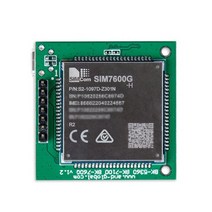 글로벌 멀티 밴드 LTE Cat4 모듈 SIM7600G-H 키트 4G 3G GNSS 브레이크 아웃, Without antenna