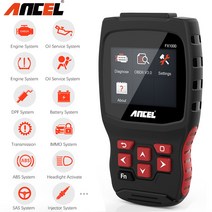 오텔 진단기 수입차 Ancel-FX1000 OBD2 자동차 진단 도구 모든 시스템 ABS SRS DPF SAS EPB 오일 재설정 전문 OBD 2 스캐너 BMW 벤츠 VW 아우디, 05 For Honda Acara