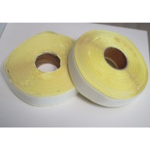 (1롤) 50mm 화이트 접착 벨크로 테이프 찍찍이, 보슬이