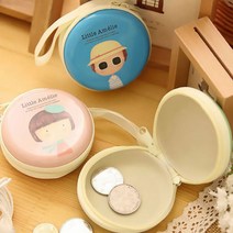 원형 이어폰 동전지갑 보관 미니 파우치 케이스 귀여운