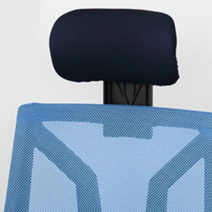 의자 헤드 커버 머리 덮개 천갈이 리폼 사무용, 네이비 폴리