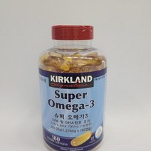 오메가3 코스트코 6개월분 180정 커클랜드, 단품