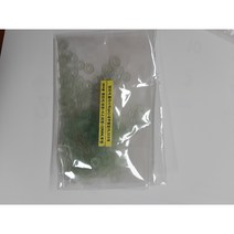평와셔 M4용 내경4.2MM 외경10mm 두께0.6mm PC 313개