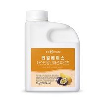 흥국F&B 리얼베이스 자스민망고패션후르츠 1kg, 단품, 단품