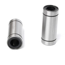 부품선형 볼 베어링 LM6LUU 6mm 8mm 10mm 부시 부싱 3D 프린터 부품 알루미늄 2 개, 02 LM8LUU