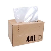 에스디/사각롤형 쓰레기봉투/분리수거 비닐봉투, 60매입-투명, 40L1개