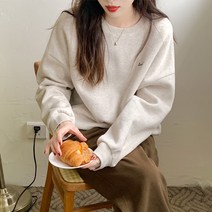 [자체제작] 러브 자수 맨투맨