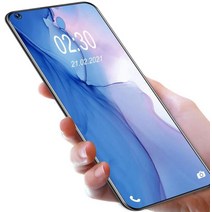 Oukitel OUKITEL C21 언락 휴대폰 2021 안드로이드 10.0 6.4인치 듀얼 SIM 스마트폰 4G 4GB+64GB 4000mAh 배터리 20MP 전면+4개의 후면, Blue